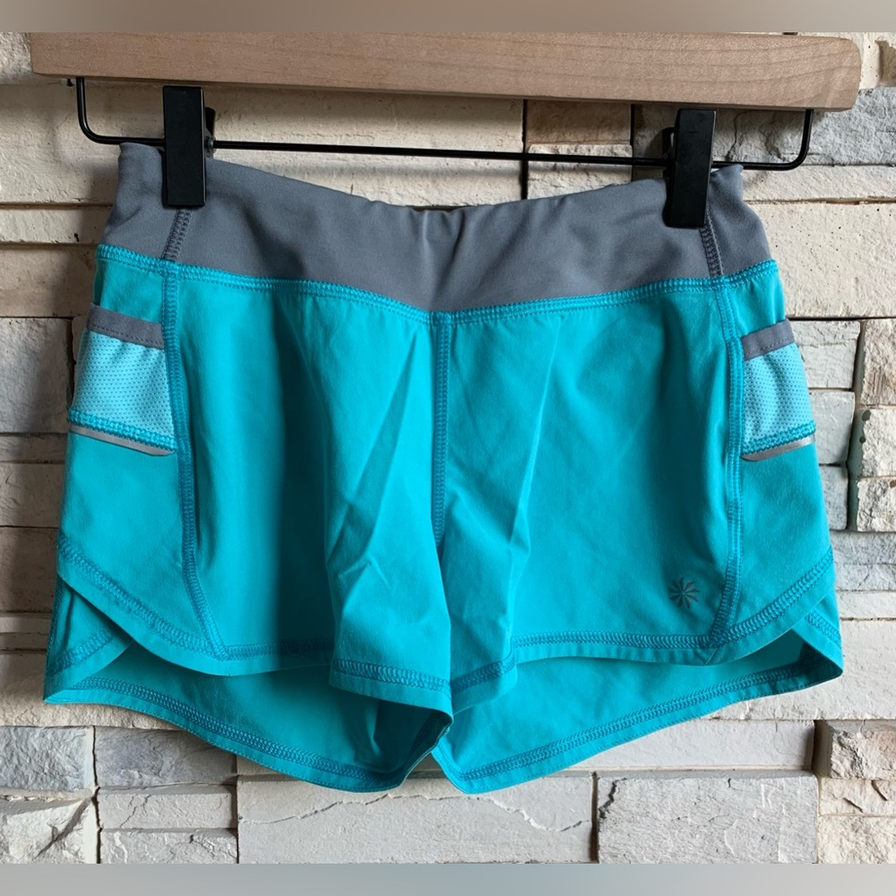 Athleta Girl Turquoise Shorts (Size S)